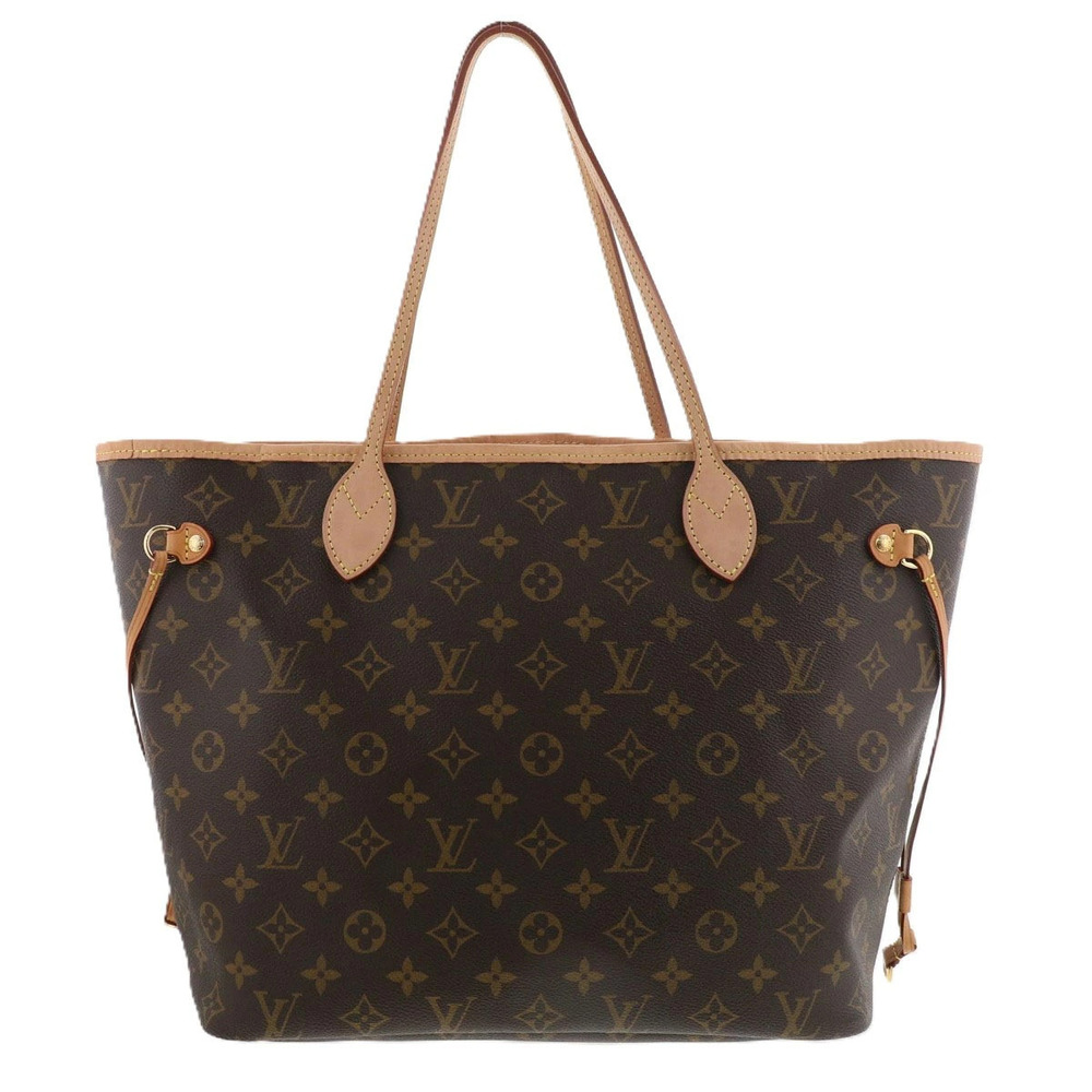 LOUIS VUITTON Monogram Neverfull Tote Bag Brown - Picture 4 of 6